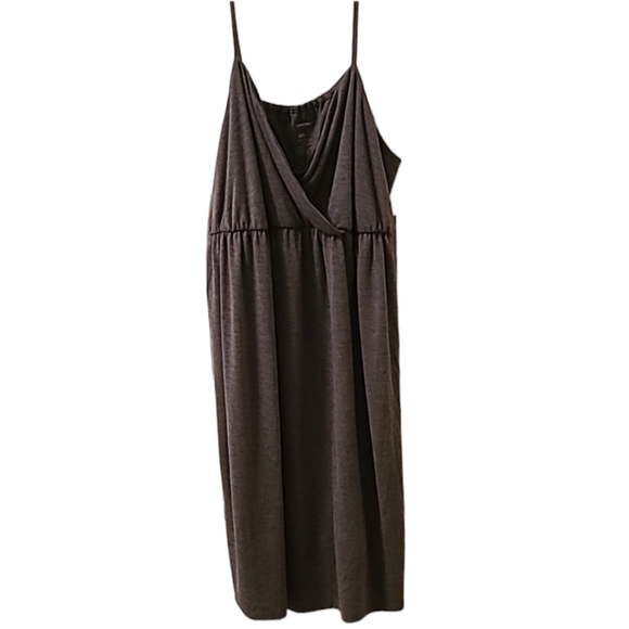 SONOMA BRAND WOMENS GRAY PLUS SIZE MATERNITY SUNDRESS SIZE XXL - Picture 4 of 12